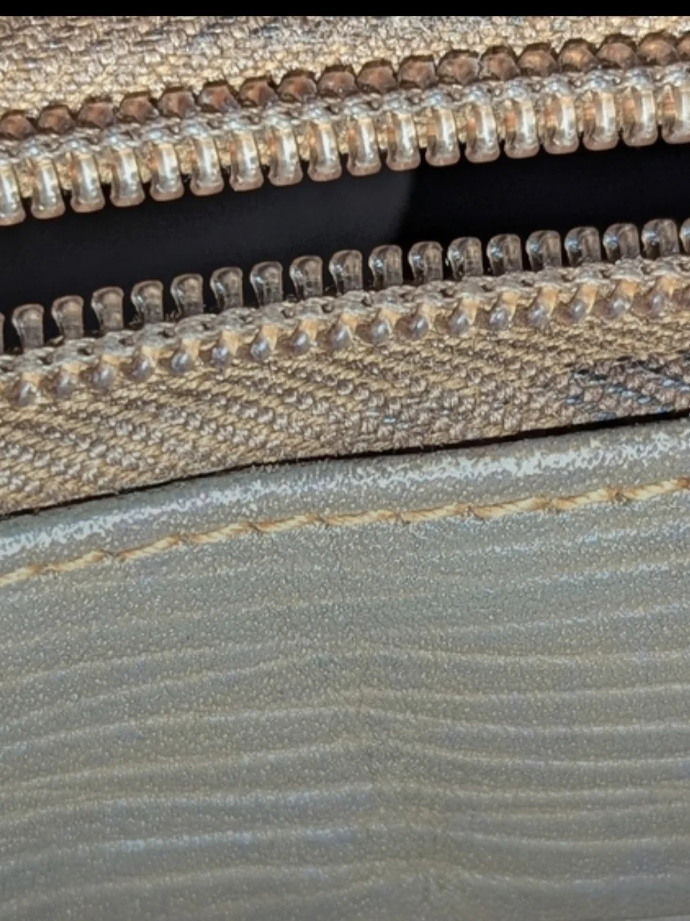 Fendi Brown Taupe FF Logo Crossbody Bag